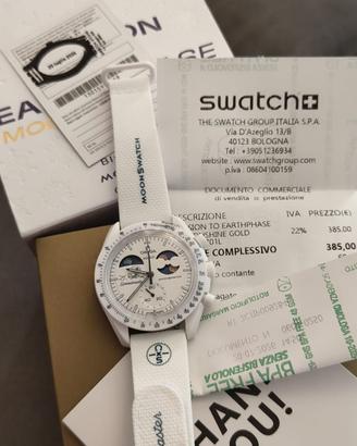 Swatch X Omega MoonSwatch Mission to Earthphase