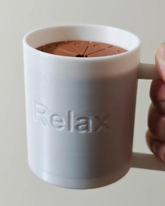 Tazza caffe per scherzo stampata in 3d