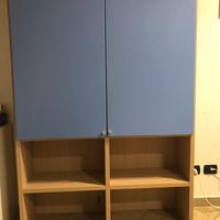 Libreria con due ante