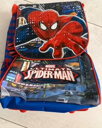 Zaino Spiderman per scuola materna elementare