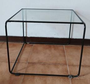 Tavolino in vetro da esterno