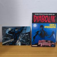 Diabolik Colpo a Spaccanapoli + cartolina comicon