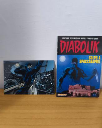 Diabolik Colpo a Spaccanapoli + cartolina comicon