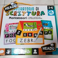 Montessori - Laboratorio di scrittura 3-6 anni