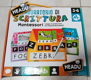 Montessori - Laboratorio di scrittura 3-6 anni