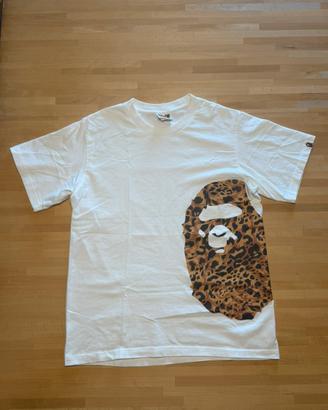 Maglietta Bape stampa leopardata