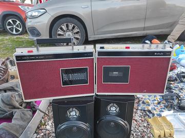 radio pieghevole anni 70