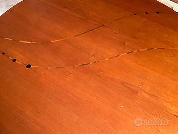 Tavolo rotondo in massello