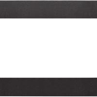 Placca Vimar Linea Nera 7 posti (10pz)