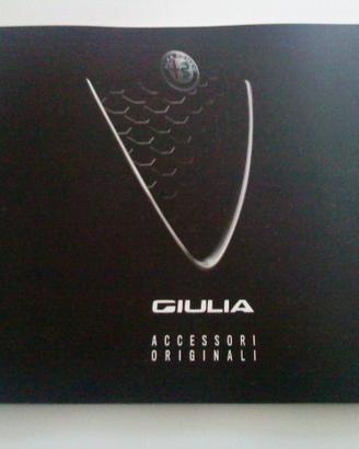 Dépliant Alfa Romeo Giulia Accessori Originali