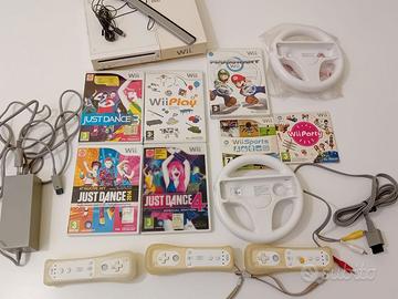 NINTENDO WII + Giochi + Joystick + Volanti