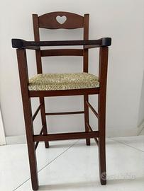 Sediolone in legno per bambino/a