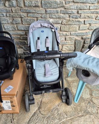 Trio Chicco Best Friend:Passeggino+Navicella+Ovett