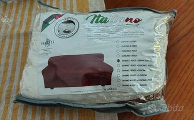 copridivano 2 posti + 2 copricuscino