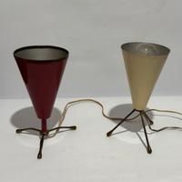 Coppia lampade da tavolo Mid Century anni ’50/’60