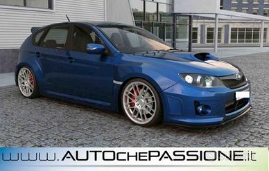 Splitter spoiler anteriore Subaru Impreza WRX STI 