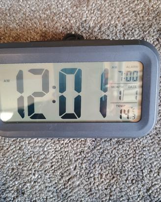 orologio con termometro 