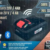 Parkside batteria smart 4Ah