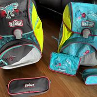 cartelle zaino scuola marca Scout set scolastico