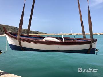 Gozzo Ligure legno originale