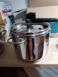 pentola pressione 10 lt e cuoci pasta 10lt