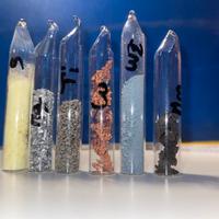 Set elementi tavola periodica collezione