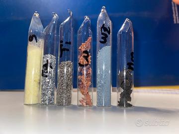 Set elementi tavola periodica collezione