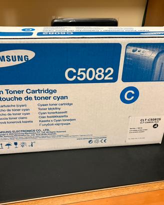 Toner originale Samsung CLT-C5082S Ciano