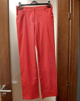 pantaloni donna in cotone 