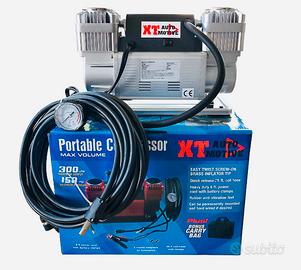 Compressore portatile bicilindrico XT AUTOMO. 300L