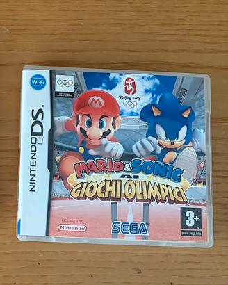 Mario e sonic ai giochi olimpici nds (gioco assent