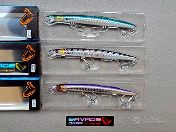 Set Artificiali Log Jerk Savage Gear 39g 50g 70g