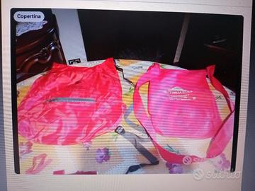 2 Zainetti Rossi anche per Bambini, zip o strappo