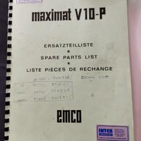Manuali Originali Tornio Emco Maximat Emcomat 