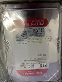 Hard Disk 2TB WD Red Plus - NUOVI SIGILLATI