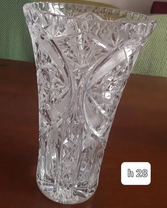 Vaso in cristallo