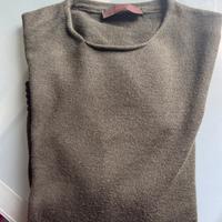 Maglione Jeordie’s verde oliva taglia M
