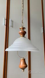 Lampadario da soffitto una luce.