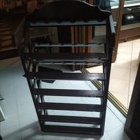 mobile vineria espositore vintage 