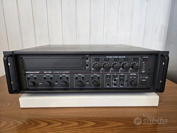 Amplificatore Mixer Multizona MONACOR PA-1120 120W