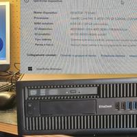 Pc fisso Hp con cpu i5,8gb,ssd 240gb,windows 11
