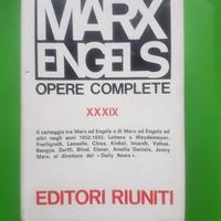MARX ENGELS  OPERE COMPLETE VOL. XXXIX