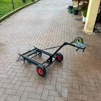 Carrello solleva kart semi automatico