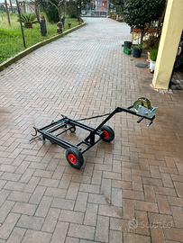 Carrello solleva kart semi automatico