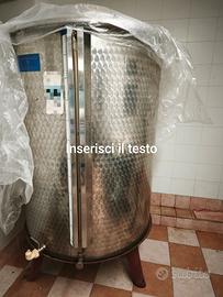 Serbatoio acciaio inox 1000 litri