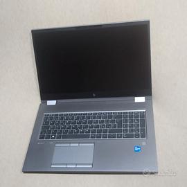 Workstation HP zbook 17" i7 11gen 32gb 512gb RTX