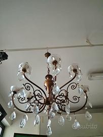 Lampadario a  goccia