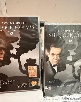 Dvd the adventure of Sherlock holmes Completa
