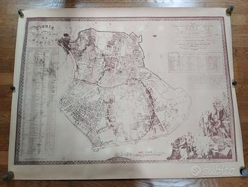 Cartine Piante città Mantova e Scozia