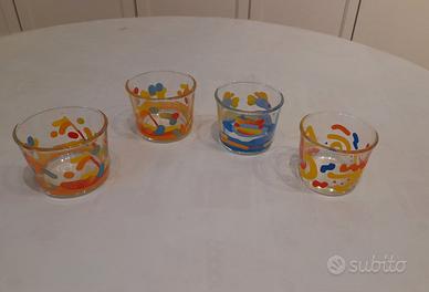 4 vaschette Nutella da collezione in blocco 